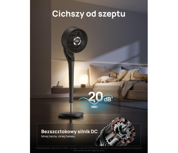 DREO Wentylator TurboPoly™ Fan 154 - 1519066 - zdjęcie 6